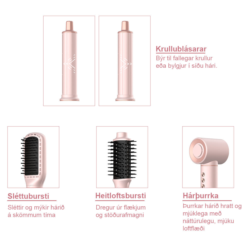 5 in 1 Air hármótunartæki