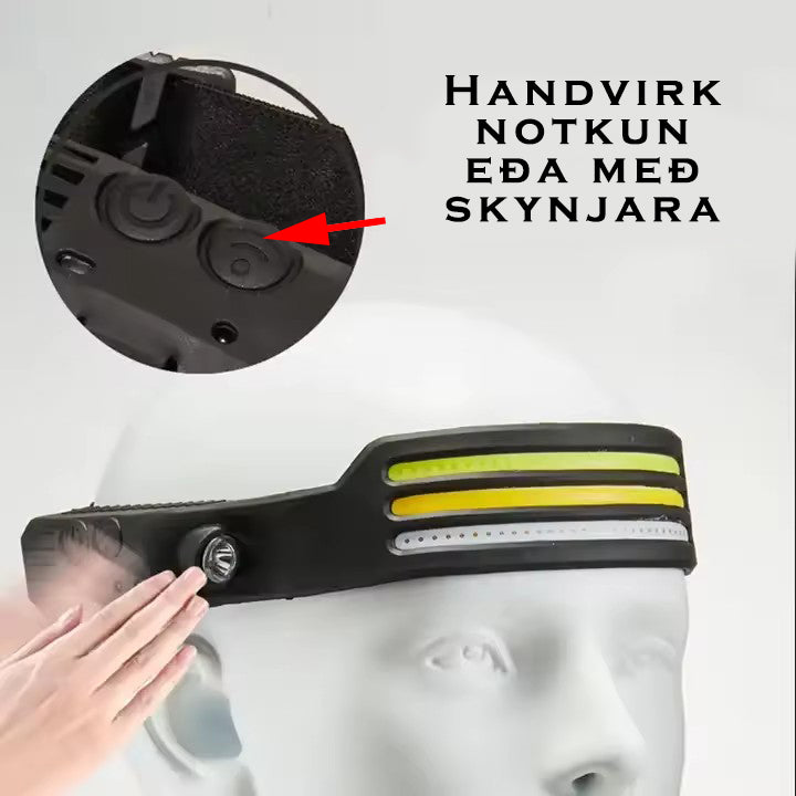 Úti höfuðljós með skynjara