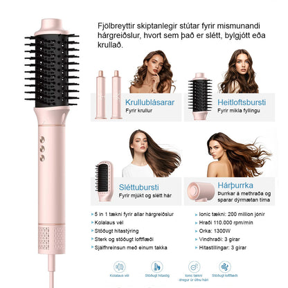 5 in 1 Air hármótunartæki