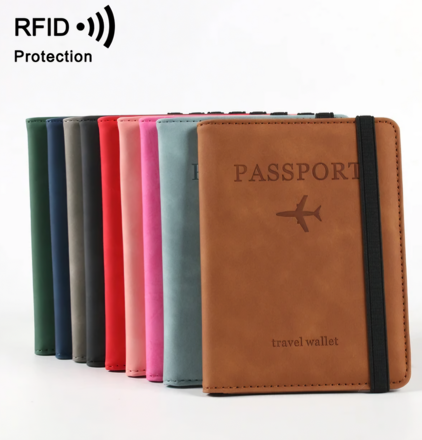 Vegabréfsveski (RFID kortavörn)