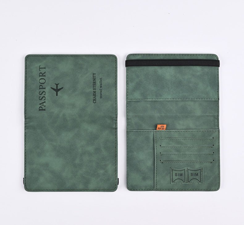 Vegabréfsveski (RFID kortavörn)